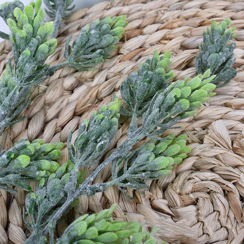 Европейский ретро Флокированный завод ананас трава на стену сосновая трава Виноградная лоза домашний цветок для украшения сада Планте Artificielle 80 см