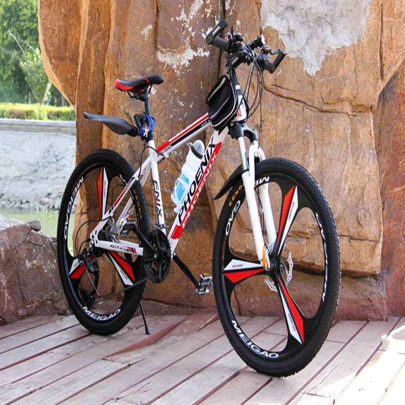 Mountain Bicycle 26 Inch One Wheel Male Off-road Adult Speed Road Bike Female Aluminum Alloy Wire Pull Disc Brake Mountain Bicycle 26 Inch One Wheel Male Off-road Adult Speed Road Bike Female Aluminum Alloy Wire Pull Disc Brake