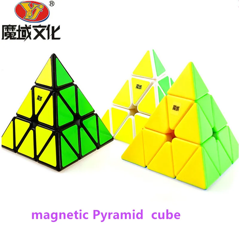 MOYU Yuhu Нео Куб Магнитная 3x3x3 Пирамидка кубик Stickerless Magic Скорость кубики профессиональная головоломка Cubo Magico, обучающие игрушки для детей