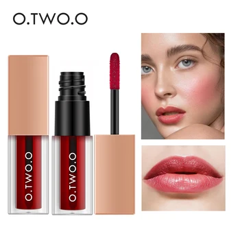 

O.TWO.O 4ml Liquid Blush Silky Long Lasting Waterproof Contour Makeup Natural Cheek Blusher Cosmetic