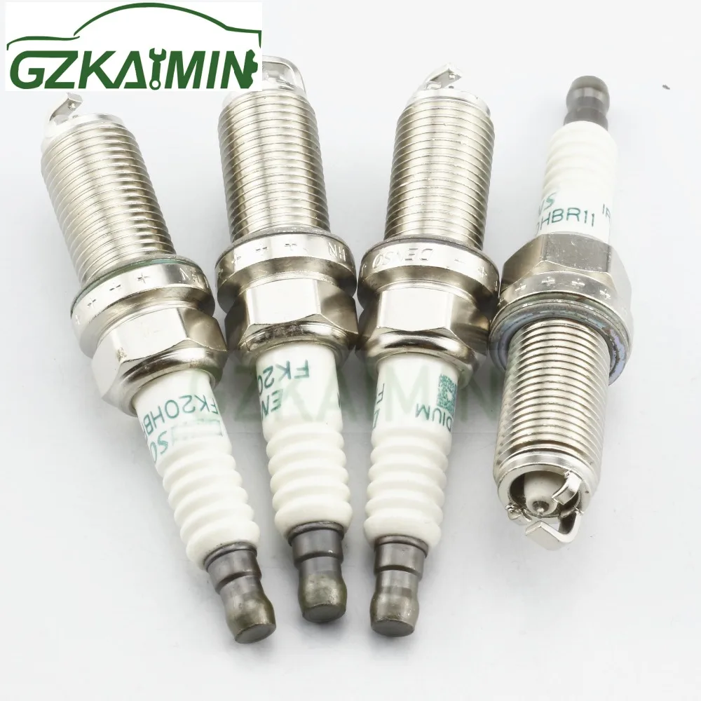 4 шт. 90919-01249 FK20HBR11 иридиевая Свеча зажигания для Toyota для Lexus GS350 IS250 LS460