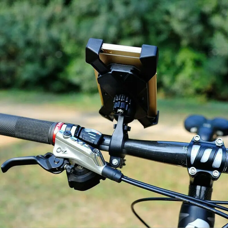 Универсальный вращающийся на 360 ° регулируемый мотоцикл MTB велосипед руль крепление Подставка Кронштейн держатель зажим для сотового телефона gps