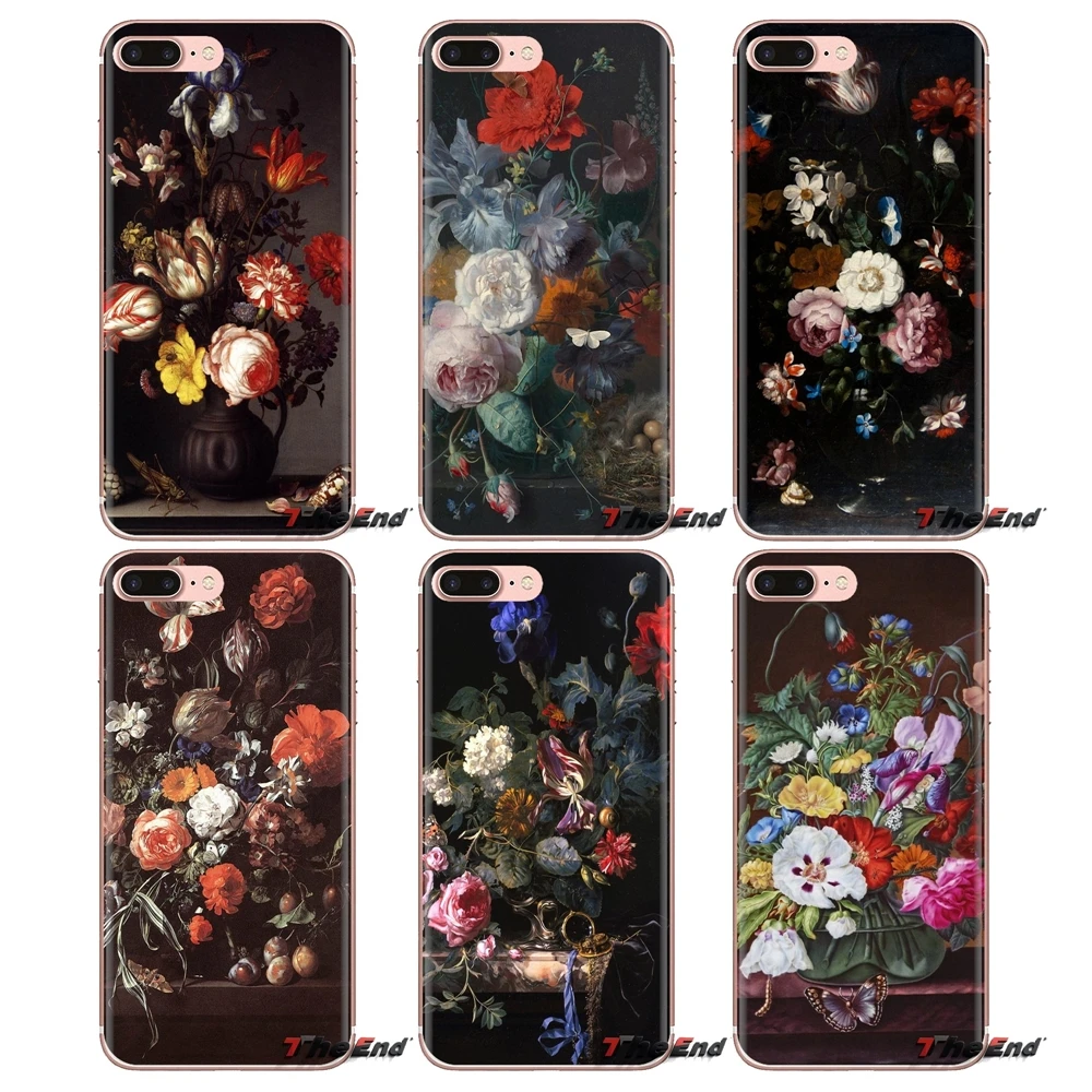 Для iPod Touch Apple iPhone 4 4s 5 5S SE 5C 6 6S 7 8 X XR XS Plus MAX flower Butterfly в вазе прозрачные чехлы из ТПУ |