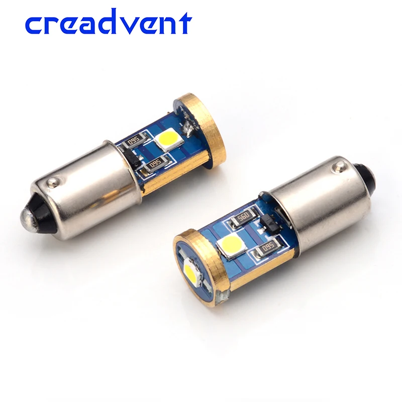 2 шт. новейший светодиодный Ba9s 3 SMD 3030 автомобильный светильник T4W автомобильный клиновой габаритный фонарь светодиодный фонарь для Чтения номерного знака