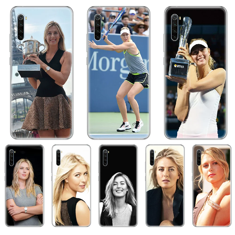 Russia Maria Sharapova Phone Case cover For xiaomi Redmi 3S 4A 5A 6A 5 Plus 4X 7 8 8a CC9 K20 Pro K30 transparent luxury | Мобильные