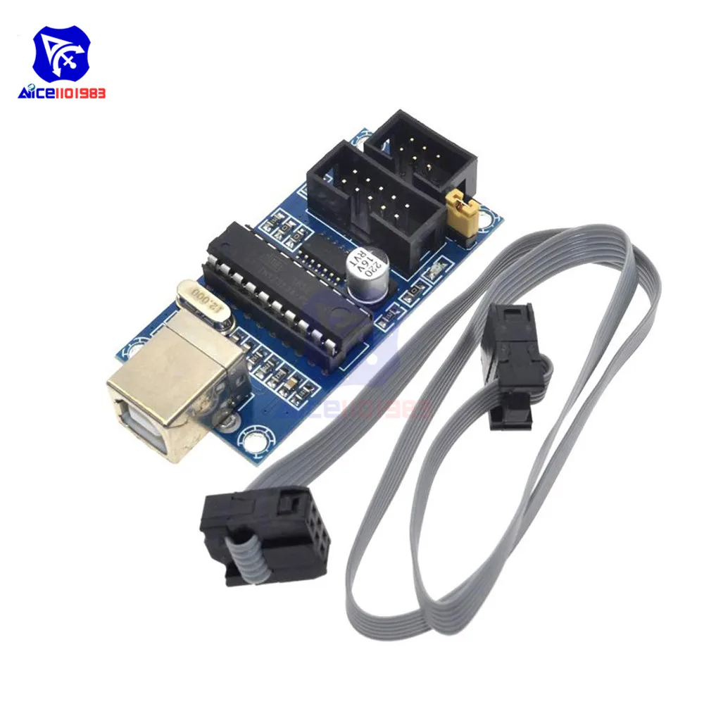 Geeetech USBtinyISP V2.0 Bootloader Board for AVR Arduino ICSP more simple use 