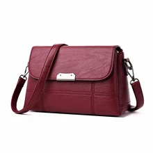 Женские кожаные сумки высокого качества сумки через плечо для женщин кожаная сумка-мессенджер Sac основная винтажная сумка на плечо женская