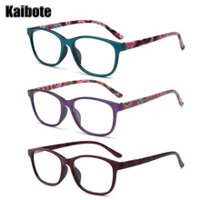 

KBT Super Valued Pack 3 Pairs Men Women Reading Glasses Fashion Reader Eyewear +1.0 to +4.0 Quality Presbyopic Eyeglasses Unisex