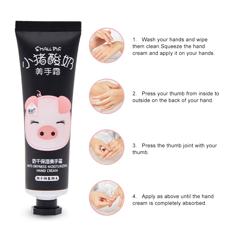 3pcs Nourish Hand Cream Moisture Nourishing Anti Chapping Whitening Repair Anti-cracking Hand Lotion Winter 30g