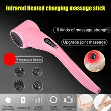 Регулируемые мышцы расслабляющие беспроводные электрические портативные фасции стук всего тела облегчение боли перезаряжаемые ноги ручной массажер талии