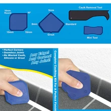 Инструмент для нарезки домашнего стекла, клей, маленький оконный герметик, скребок, ручная отделка, декорирование, удаление вырубки 17 шт./компл