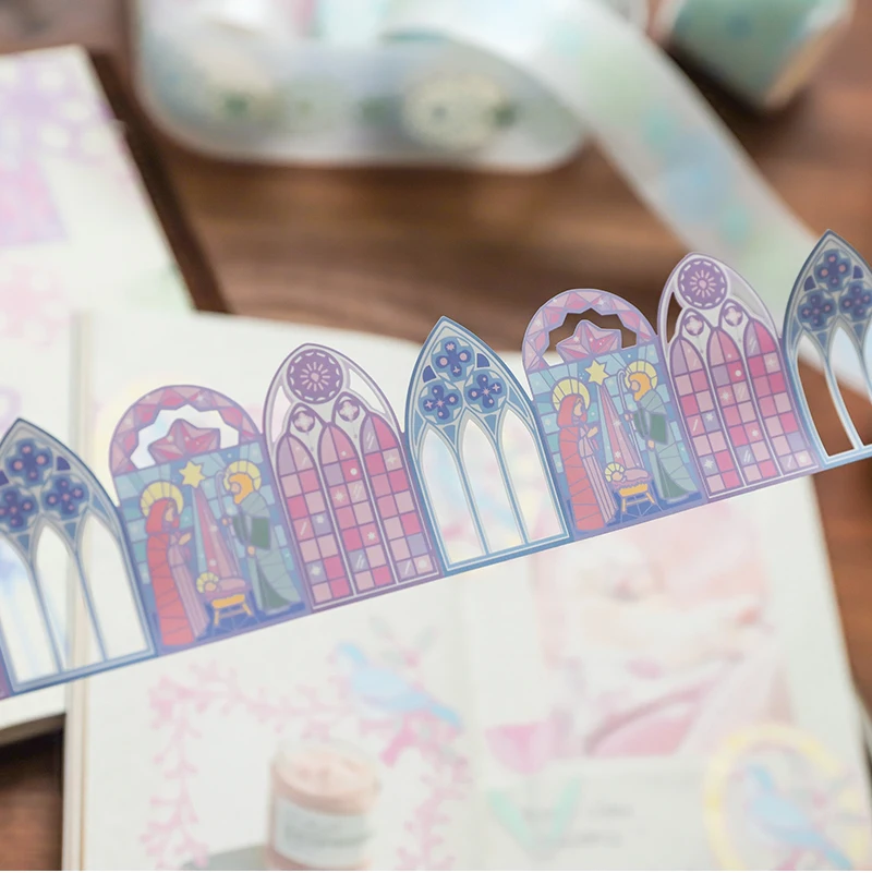 

8PCS/LOT european Series series album diary stickers DIY paper decoration tape masking tape washi tape