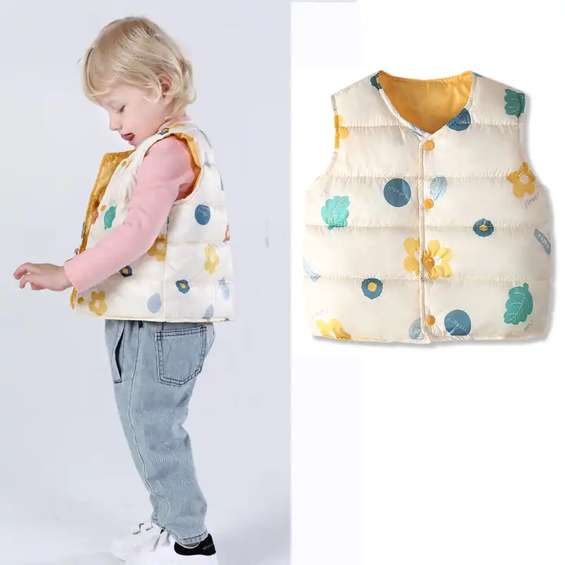 Unisex Infant Toddler Padded Waistcoat XYIYI Baby Warm Jacket Cotton Vest