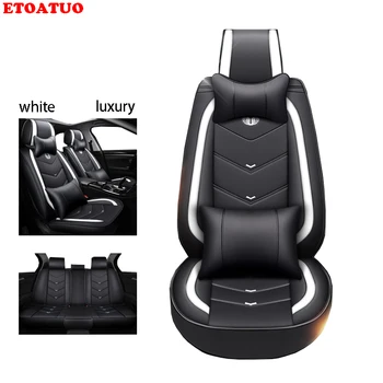 

Full Coverage Eco-leather auto seats covers PU Leather Car Seat Covers for Mitsubishi outlander pajero sport pajero montero car