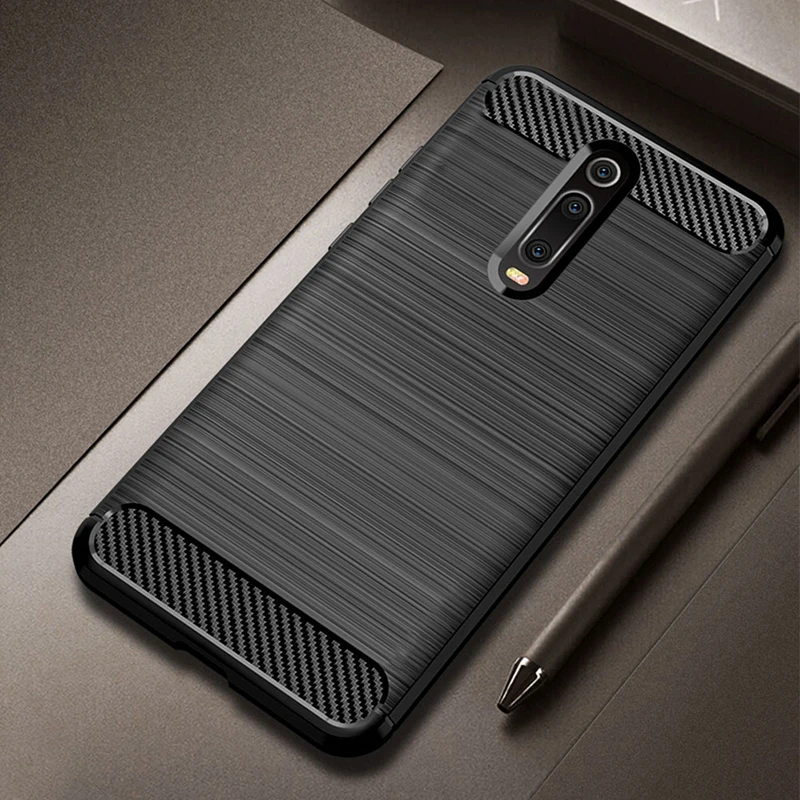 

Case For Xiaomi Mi 9t Mi9t Case Cover Soft TPU Silicone Case Carbon Fiber Cover for Xiaomi Redmi K20 Pro Case Shockproof