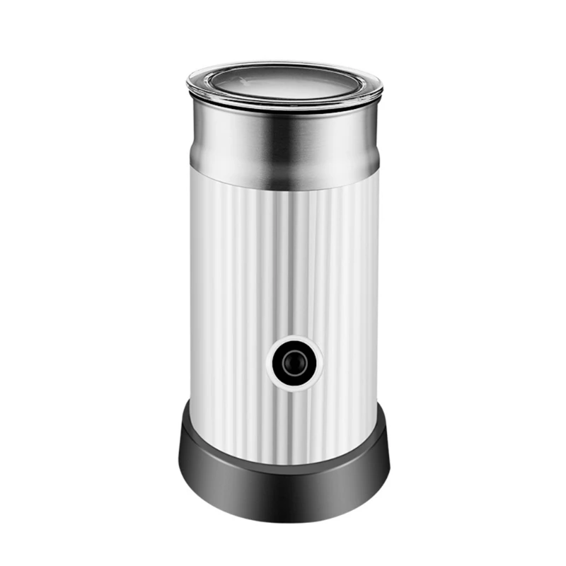 

Electric Milk Frother Steamer Automatic Hot Cold Coffee Heater Foamer Stainless Steel Home Kitchen Appliance