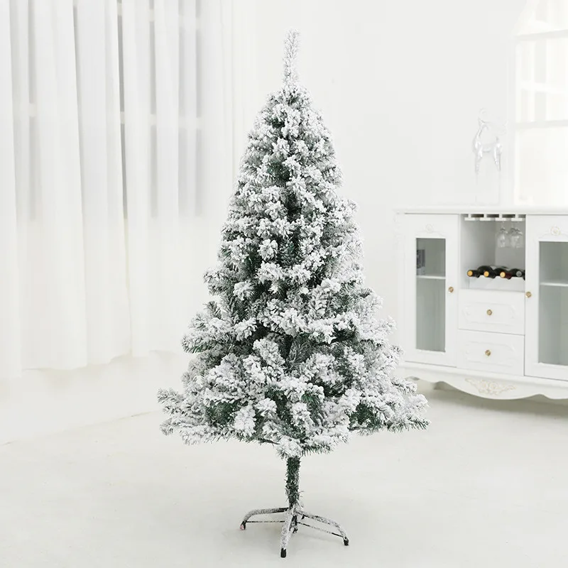 

90cm/120cm White Snow Christmas Tree Green Artificial PVC Christmas Trees Decorations Ornaments New Year Home Party Decoration