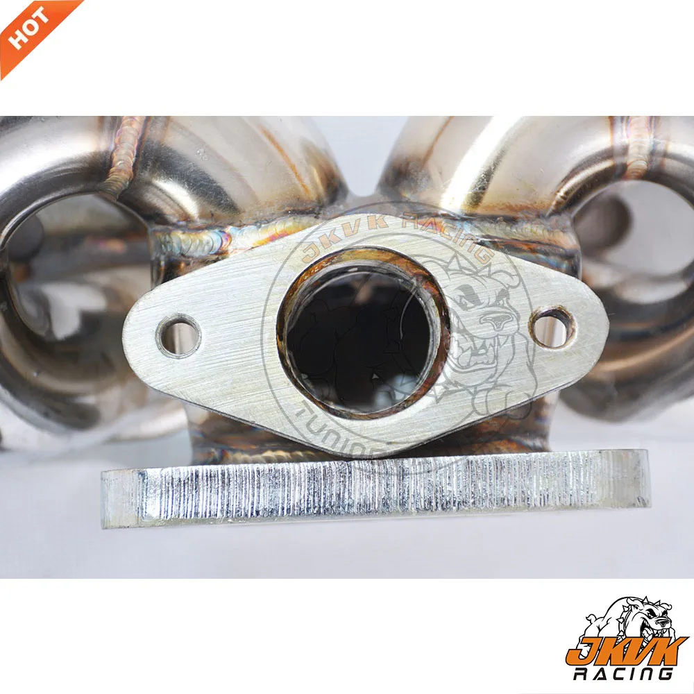JKVK гоночный коллектор из нержавеющей стали T3 T4Turbo для 180sx 200sx silvia CA18DET Топ mount1989-1998
