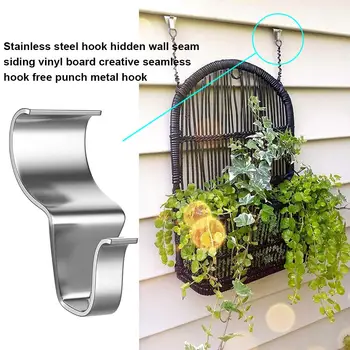 

10Pcs/Set Door Straps Hanger Hooks Stainless Steel Coat Storage Holder Hook Home Kitchen Wall Door Hat Bag Organizer