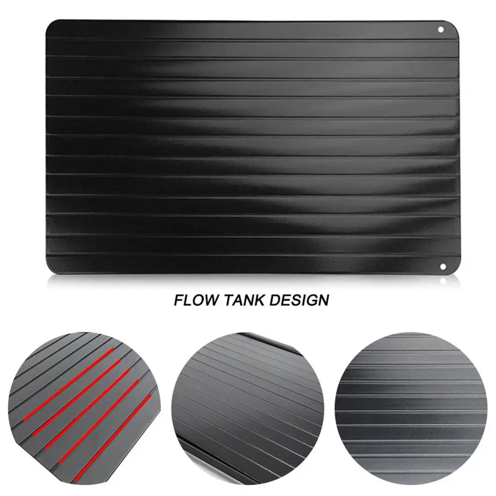 

Defrosting Trays Home Kitchen Non-Stick Frozen Food Meat Fish Fast Durable Defrosting Tray Thawing Plate Easy To Wash