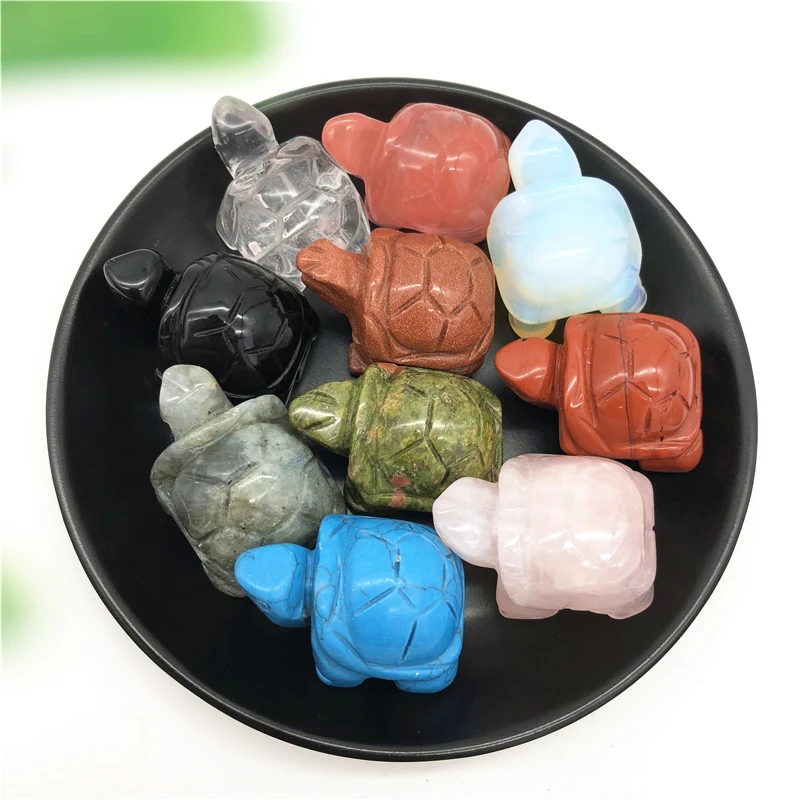 Natural Crystal Turtle High Quality Hand Carved Polished Crystal Animal Healing Stones Decor Gifts Natural Stones and Minerals Natural Crystal Turtle High Quality Hand Carved Polished Crystal Animal Healing Stones Decor Gifts Natural Stones and Minerals