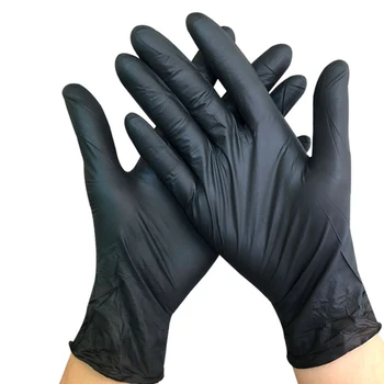 

300 PCS Disposable Nitrile Gloves Powder Free Strong (Non Latex Non Vinyl)for Laboratory Nail Art Painting,Finishing,Cleaning,Sa