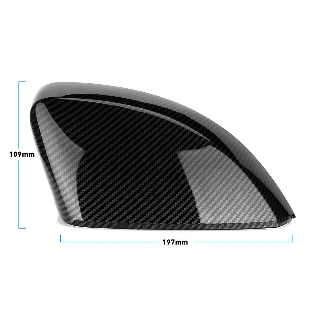 Крышки для боковых крыльев зеркал Audi A3 S3 8V RS3 (Carbon Look) 2017 замена 2015 2016 2018 2013 2014 2019