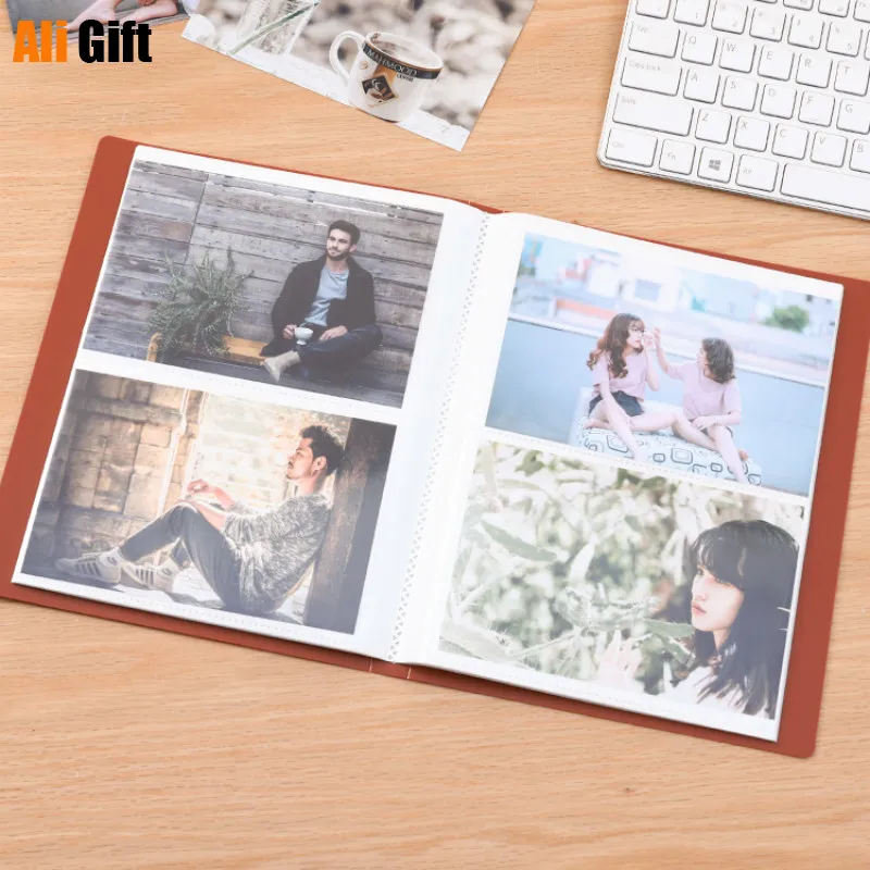 PP Surface Craft Photo Album Business Card Folder Receipt Interleaf Type 6 Inch Albun De Fotos Gfit for Baby Memory Book |