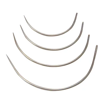 

2020 New 300 sets Needles Hand Sewing Upholstery Repair Kint Quilting 4pcs Curved 3 4 5 6cm