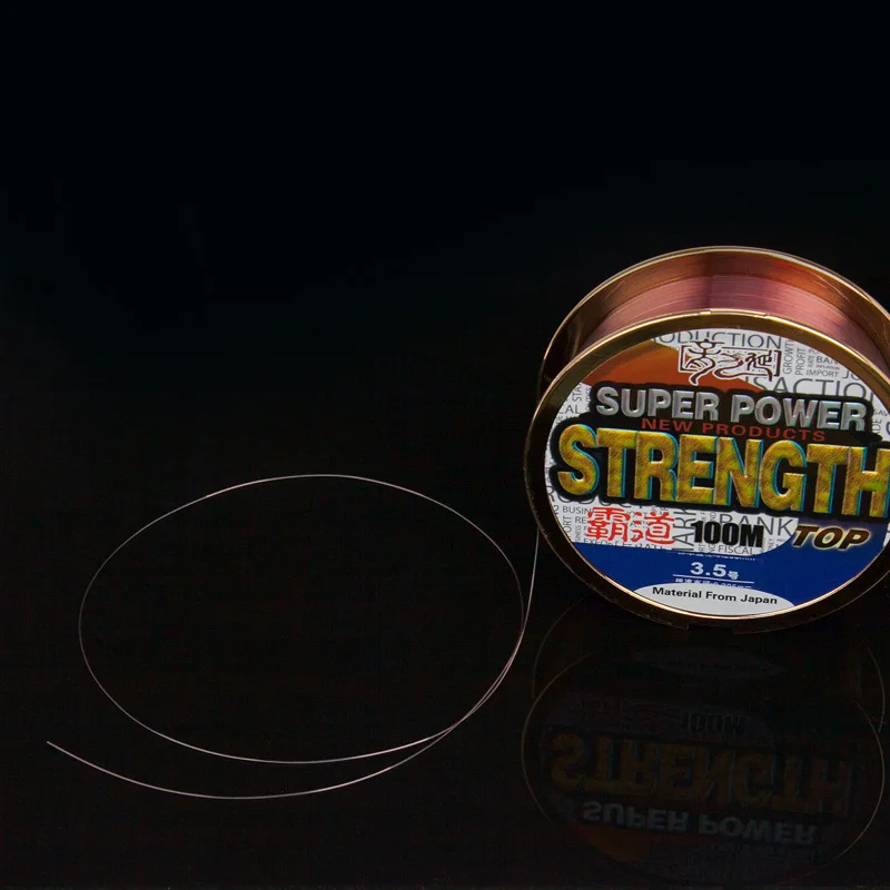 

Overbearing Japan Raw Silk Tension Line Carbon Line Nylon Thread 100 M Fishing Line Mainline Strands Strong Carbon Sea Fishing R