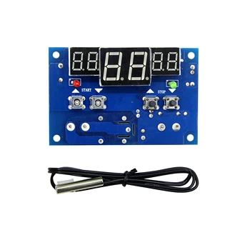 

XH-W1401 DC12V Digital Display Thermostat Intelligent Temperature Controller Thermometer Controller