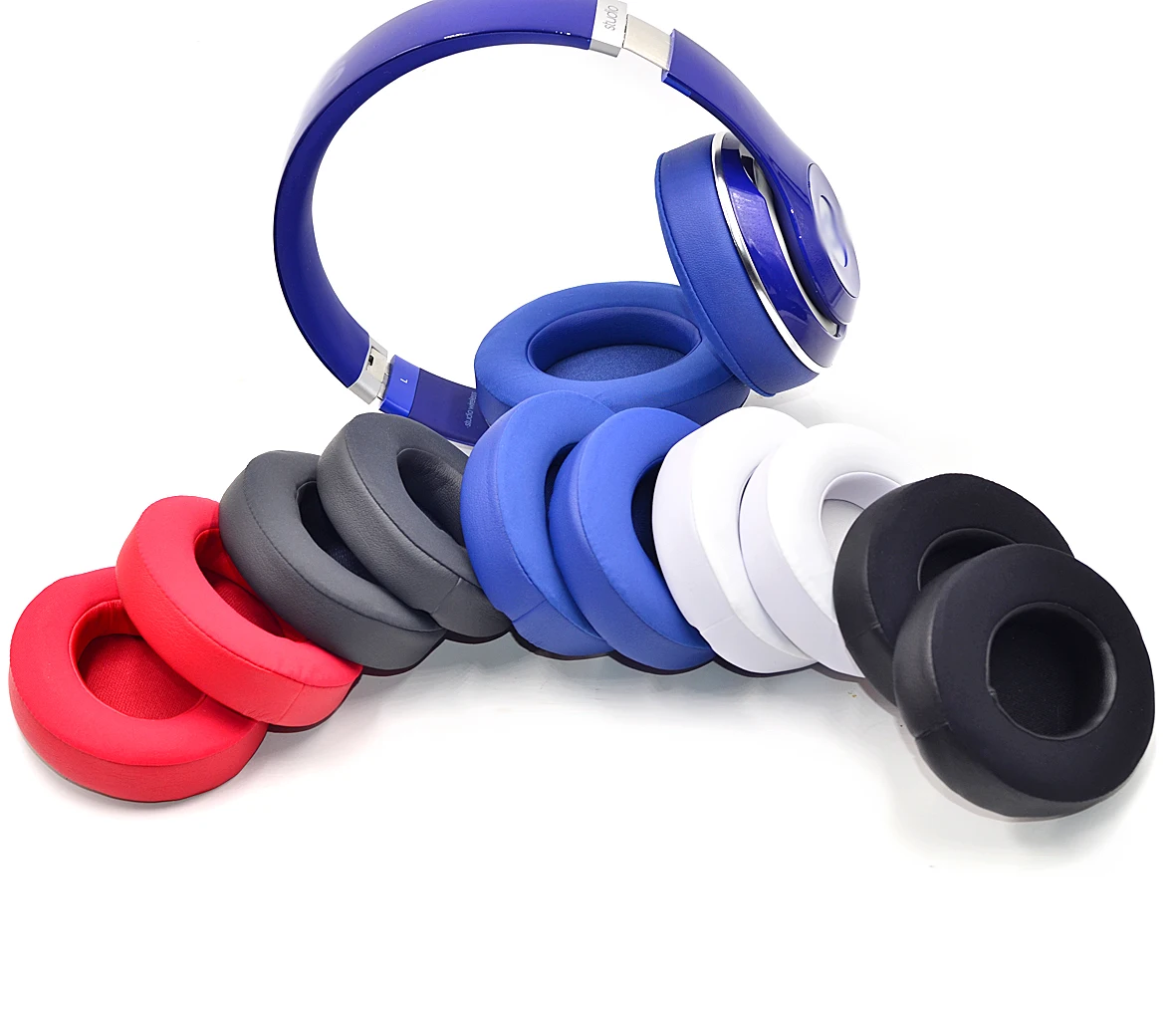 Defean охлаждающий гель пены памяти амбушюры наушников подушечки для наушников для Beats Studio 2,0/Studio 3,0 беспроводные наушники