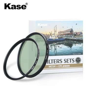 

kase 67 72 77 82 mm mcuv+cpl 8HD MRC SMP CIAA waterproof oil resistance B270 optical glass Lens filter for canon nikon camera