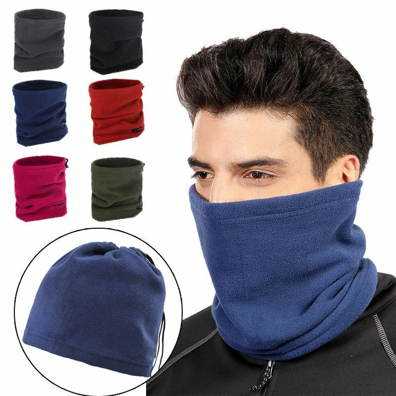 2021 Unisex Hiking Scarf Cycle Polar Fleece Outdoor Neck Gaiter Warmer