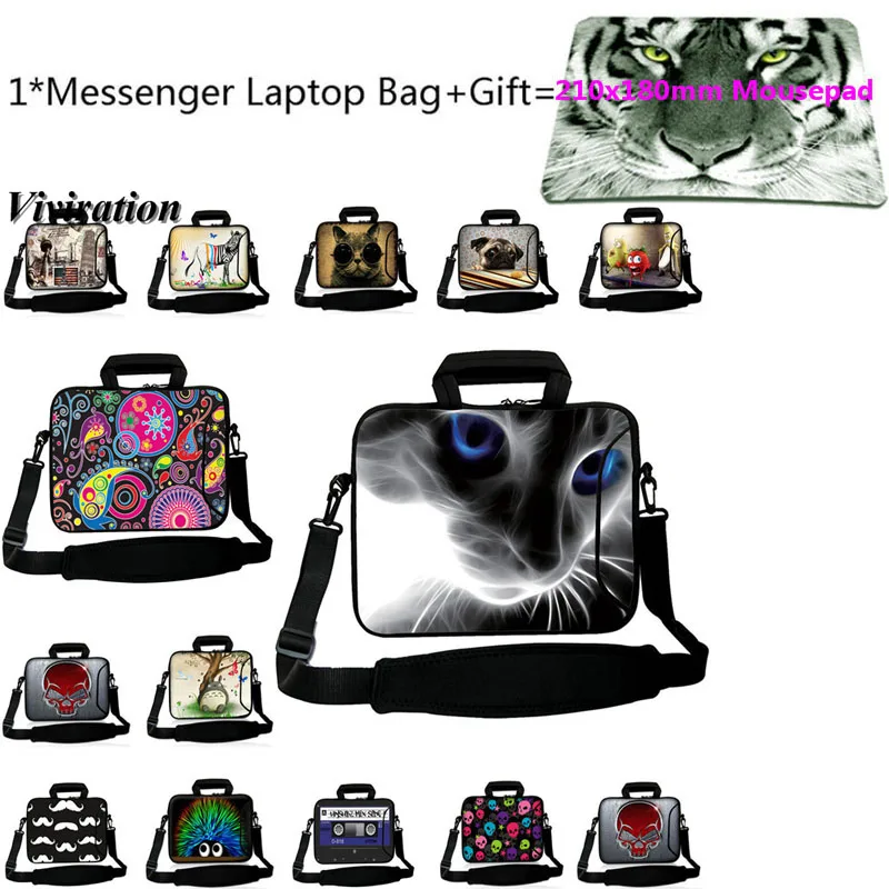 

For Macbook Air 11.6 13.3 Laptop Accessories Neoprene Laptop Bag 17 17.3 15 14 13 12 10 10.2 Notebook PC Carry Bag Case+Mousepad