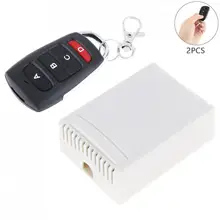 Universal Wireless Remote Control Switch DC 12V 4CH Relay Module Receiver with 2 4CH Remote RF 433MHz Transmitter New