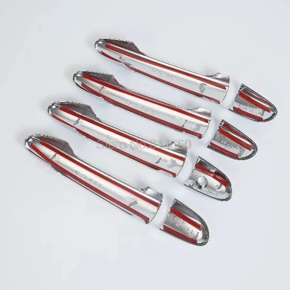 Для Mazda CX9 CX 9 2016 2017 2018 ABS Chrome Наружная ручка двери автомобиля Catch накладной