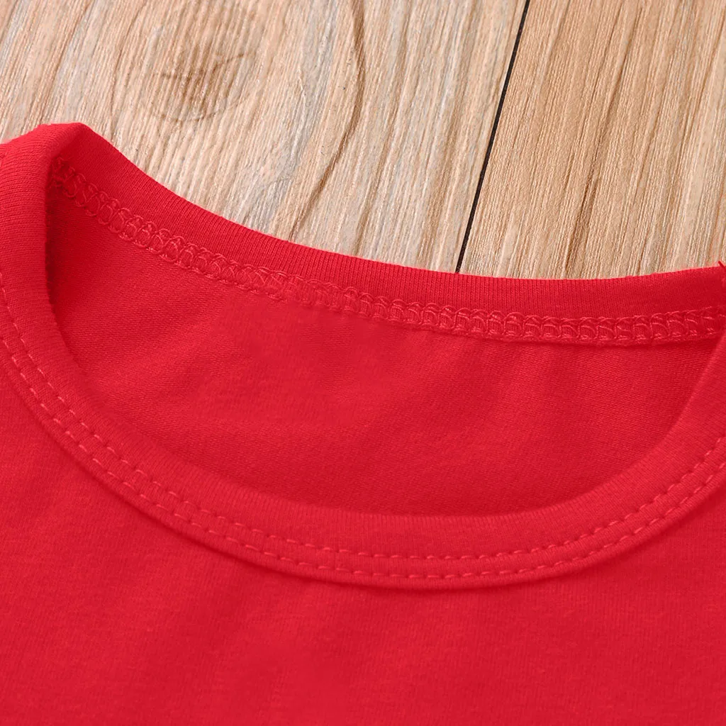 Рождественское платье для маленьких девочек vestido Infantil Menina فساتين اطفال осень-зима рюшами Платье принцессы с мультяшными принтами одежда Z4