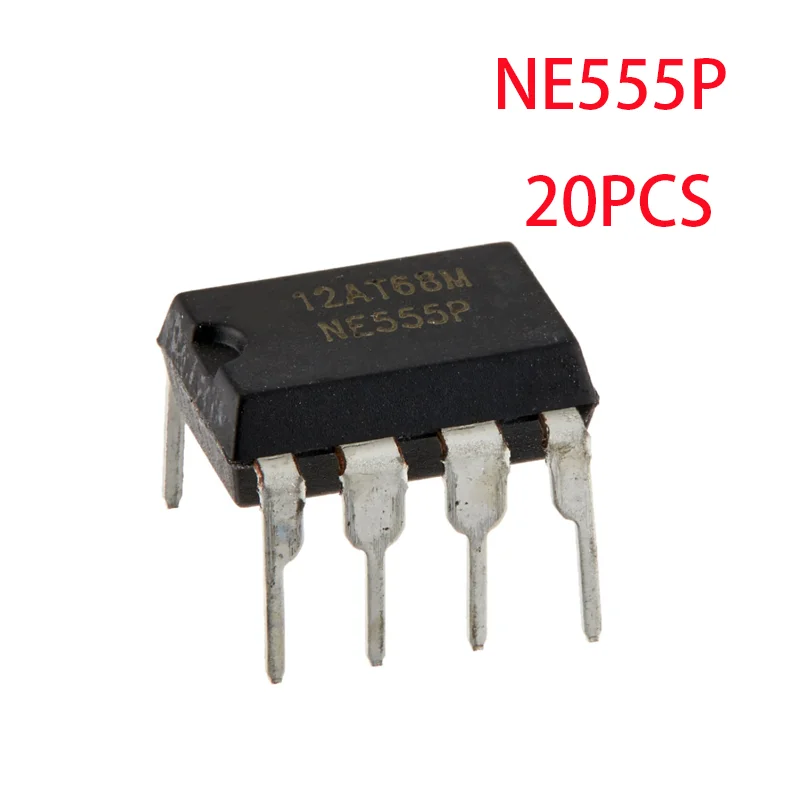 Оригинальный подлинный Ne555p импортный Dip-8 Ne555dr Sop-8 Новый NE555 одиночный