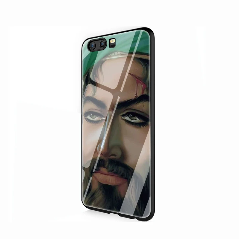 EWAU islam Shia Имам Али, арабский закаленный стеклянный телефон чехол для Huawei P10 P20 P30 mate 20 Lite pro P Smart Y9 Honor 8X9 10 - Цвет: G6