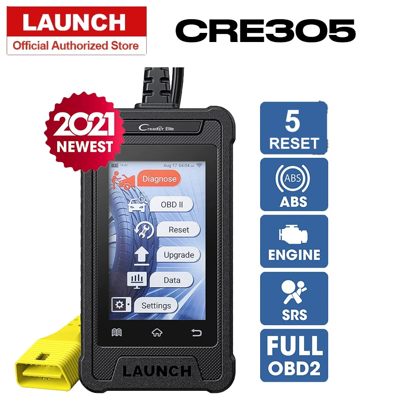 LAUNCH CRE305 Code Reader OBD2 Scanner Diagnostic Auto Mechanical Workshop Tools Engine Diagnostic tools Automotive Tools best car inspection equipment