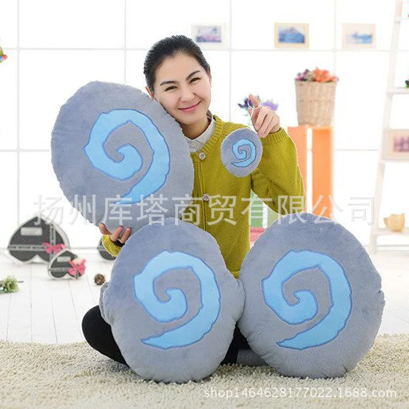 

Pillow Hearthstone Pillow Birthday Creative Gifts Office Nap Back Cushion
