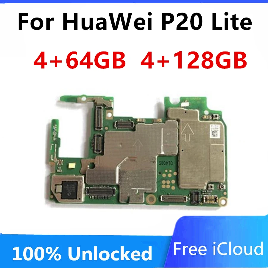 Оригинальная разблокированная материнская плата для HuaWei P20 Lite логическая полные