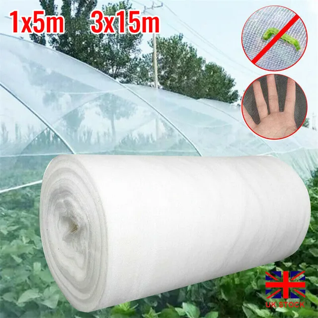 3m*15m Garden Protective Net Vegetables Tomato Pepper Strawberry Crops Plant Mesh Bird Insect Animal Protective Netting