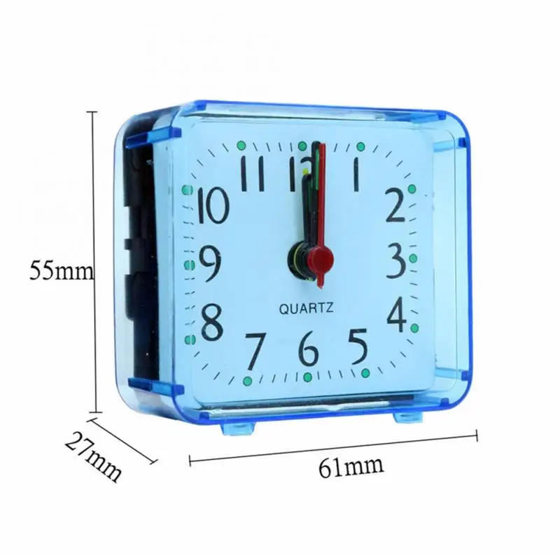 Small Alarm Clock Cute Creative Fashion Student Clocks Multipurpose Bedroom Bedside Office Electronic Clock Room Decoration Tool