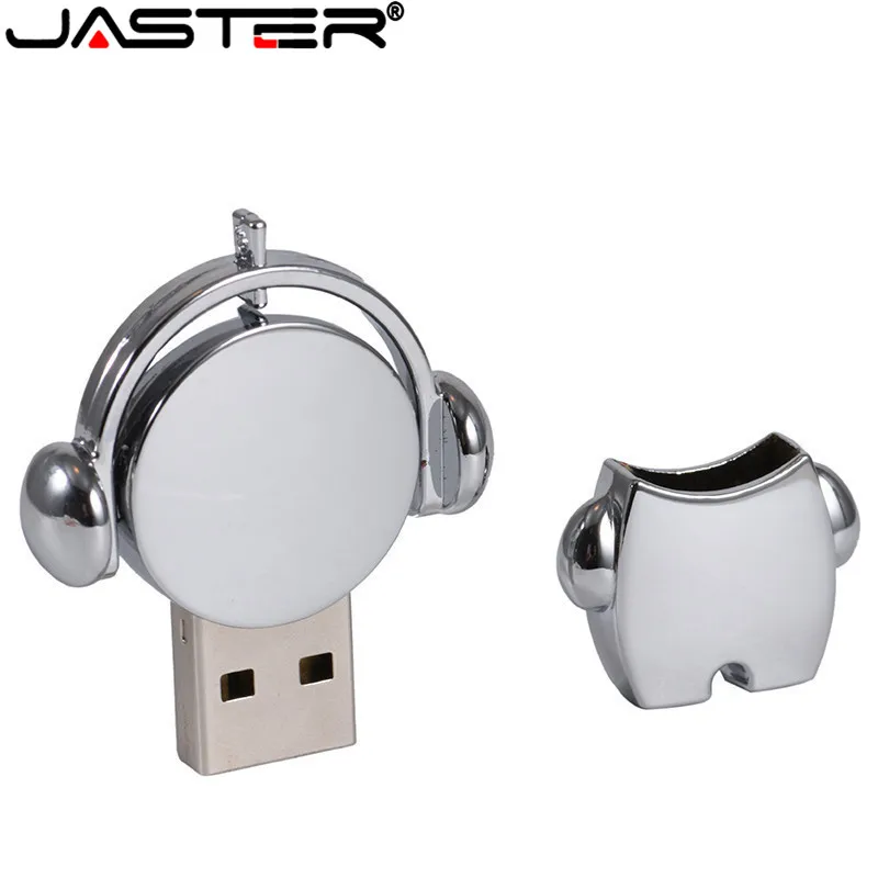USB флеш накопитель JASTER с милым металлическим рисунком 32 ГБ/64 ГБ 16 u диск (более 10 шт.
