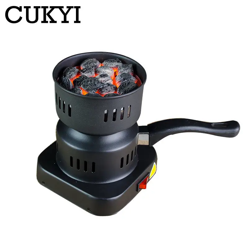 CUKYI 1000W Hookah Furnace Smoking set hookah accessories Carbon-fired Electric Furnace Portable Household hookahdecorative pot 3