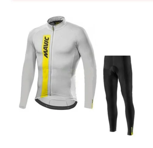 Long Jersey Suit Комплект из Джерси для велоспорта, весенняя одежда с длинным рукавом для езды на велосипеде, одежда для велоспорта, комплект для велоспорта, Майо, Ropa Ciclismo Hombre - Цвет: Long Jersey Suit