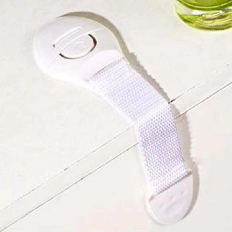 10Pcs Baby Safety Lock Drawer&Toilet Lock Multi-function Cloth Belt Safety Kids Baby Safe Care Protection Products