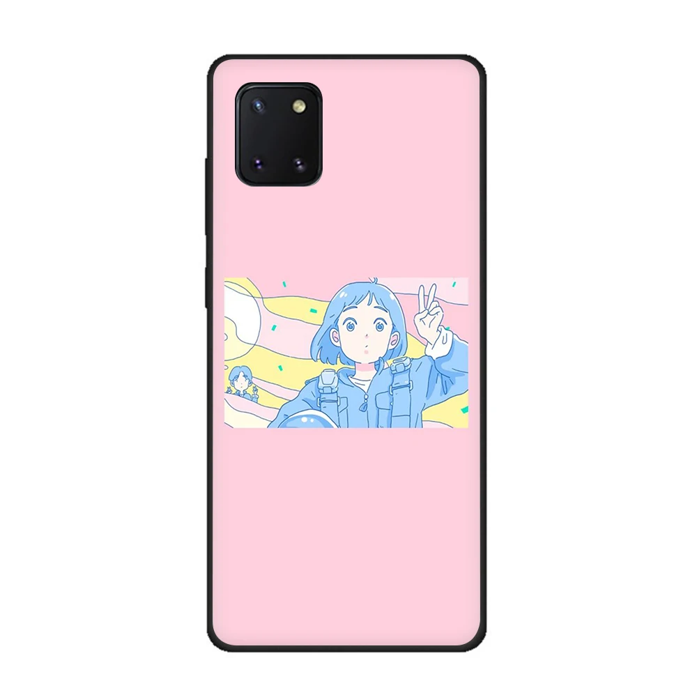 Japanese anime Love Friend Silicone Case for Samsung S10 Note 10 Lite S20 Plus Ultra A01 A11 A21 A41 A51 A71 A81 A91 Japanese anime Love Friend Silicone Case for Samsung S10 Note 10 Lite S20 Plus Ultra A01 A11 A21 A41 A51 A71 A81 A91